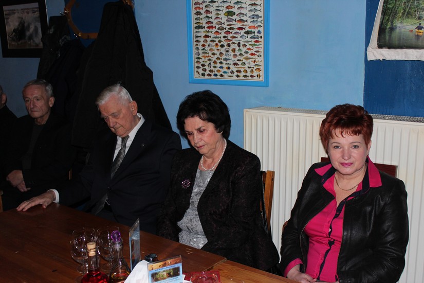 Od lewej: phm. Tadeusz Tyrankiewicz, hm. Adam Jelonek, Zofia Opalińska-Jelonek, phm. Anna Piasecka