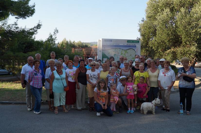 Uczestnicy obozu SPH „Chorwacja 2015”