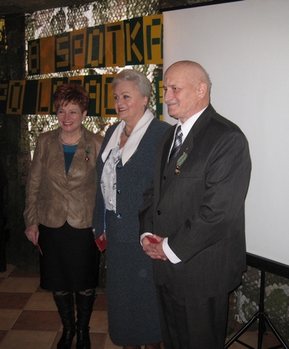 Od lewej: phm Anna Piasecka, phm Barbara Kucharska i hm Jacek Kucharski