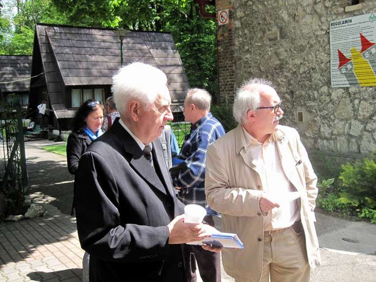 Od lewej: hm. Tadeusz Prokopiuk i hm. Jarosław Balon