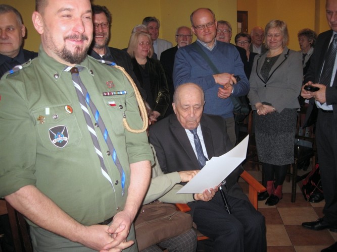 Okolicznościowy adres Prezesa SPH otrzymał dh. hm. Władysław Pancerz