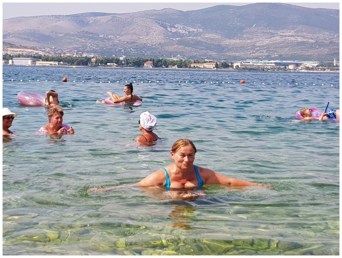 Adriatyk zapewnia idealne warunki do kąpieli wodnej i słonecznej.